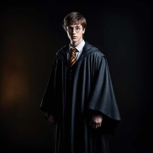 Harry Potter Robe - Step into the Wizarding World in Official Hogwarts Style!