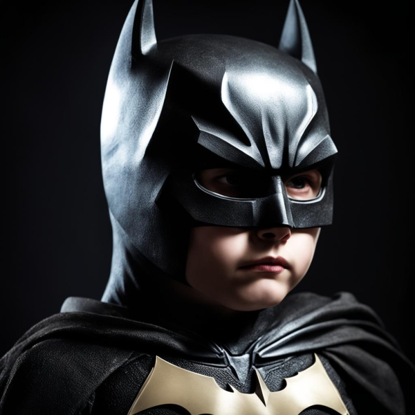 Embrace Heroic Adventures: Child's Dawn of Justice Armored Batman Mask for Epic Playtime!