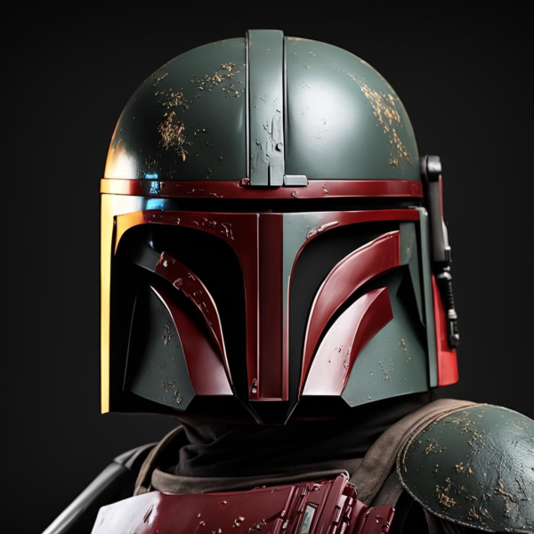 Unleash Your Inner Bounty Hunter with the Rubie's Star Wars Boba Fett Helmet Costume Mask!