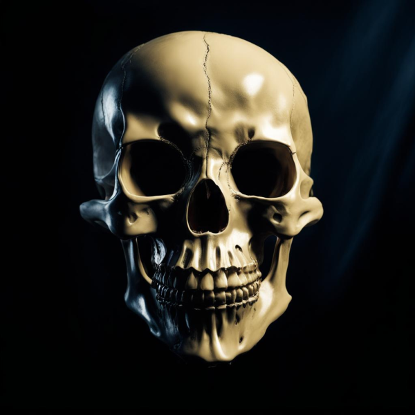Unleash Spooky Vibes with the Forum Novelties Foam Skull Mask - A Bone-Chilling Delight!