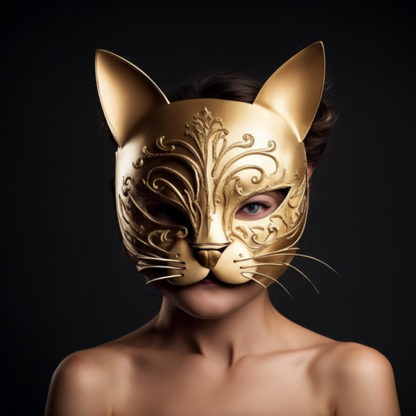 Whiskers and Whimsy: Cat Mask for Playful Pretend and Costumed Adventures