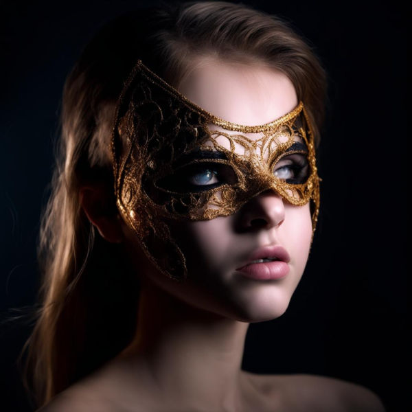 Embrace the Game: Squid Game Red Light Green Light Doll Face Mask for Masquerade